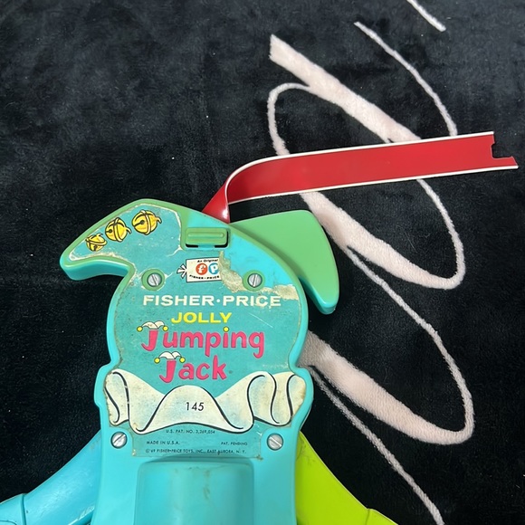 Vintage Fisher Price Jolly Jumping Jack - Picture 5 of 9